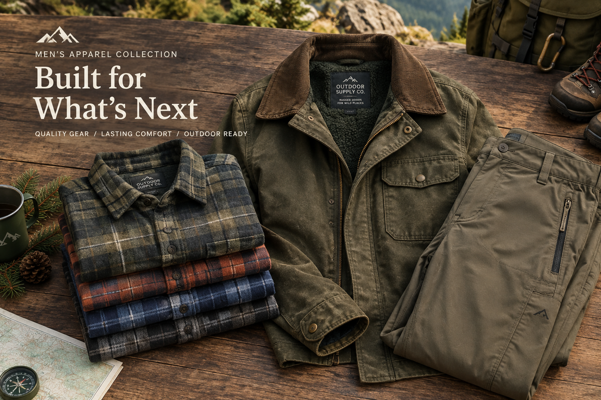 Mens Apparel collection banner