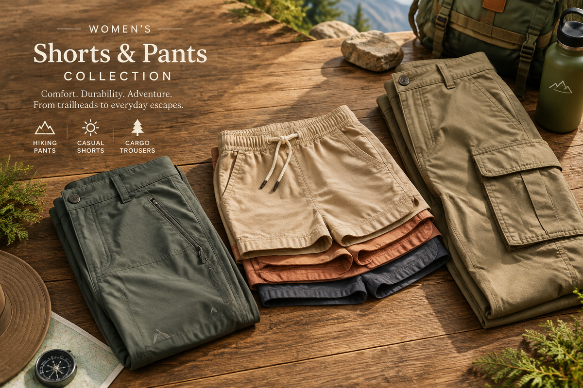Women's Shorts & Pants collection banner