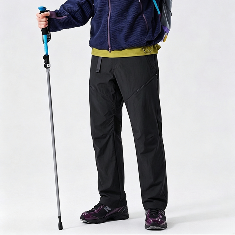 Men's Waterproof Breathable Stretch Softshell Outdoor Hiking Pants