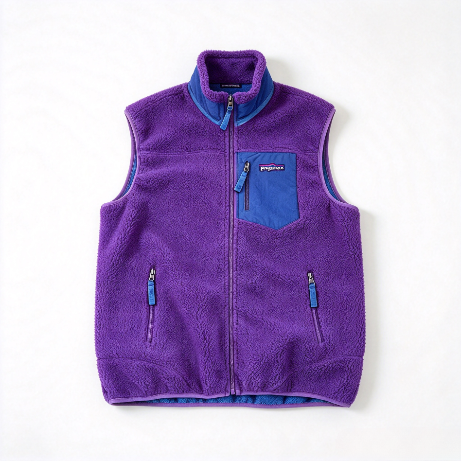 Patagonia Classic Retro-X Stand-Collar Fleece Zip Vest