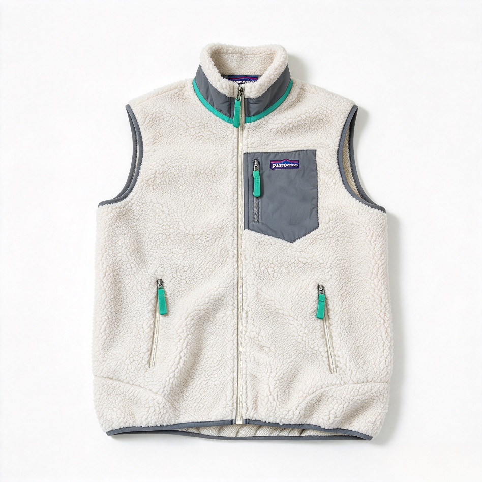 Patagonia Classic Retro-X Stand-Collar Fleece Zip Vest