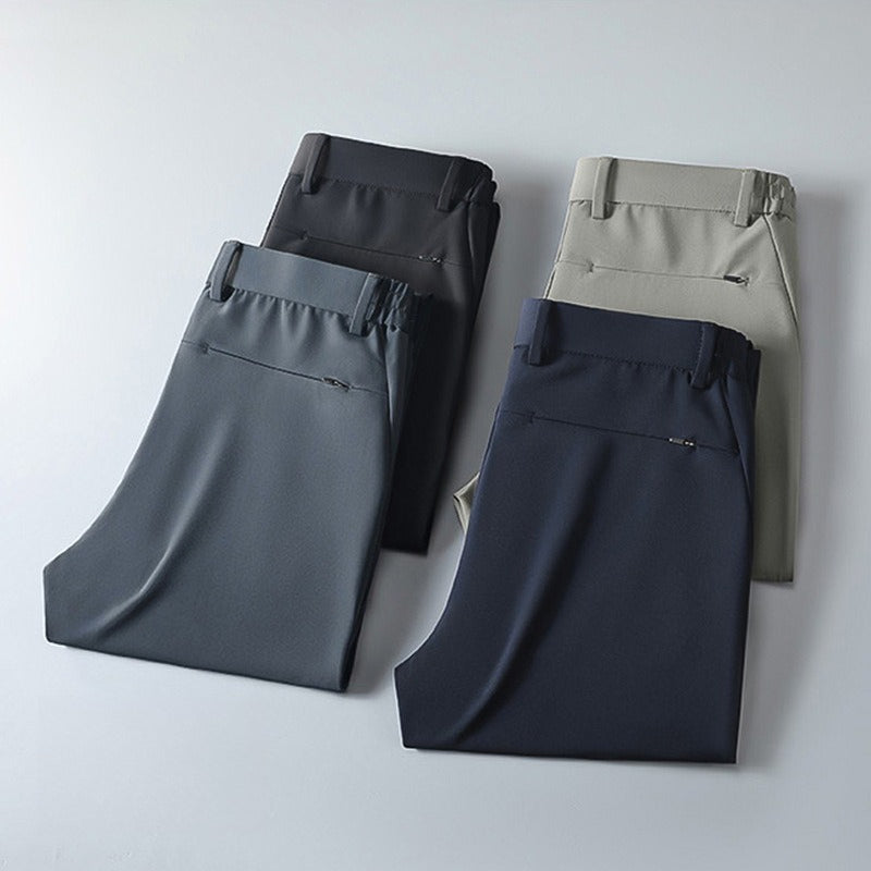 WENHOUU Men's Water Repellent Quick Dry Softshell Pants Breathable Outdoor Commute Hiking Pants