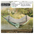 Quick‑Setup Hammock with Mosquito Net, Outdoor Camping Anti‑Mosquito Hammock for Single & Double Person
