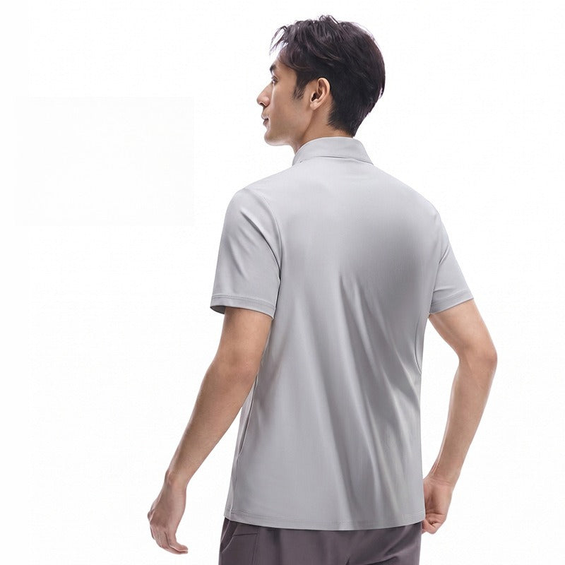 Men's Waffle Knit Quick‑Dry T‑Shirt, Breathable Cool Athletic Summer Short Sleeve Top