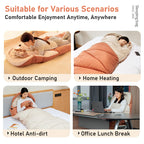 Adult Thickened Sleeping Bag - Outdoor Camping Travel Office Portable Cold-Resistant