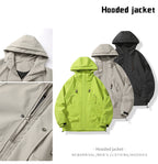 Youth popular jacket, the same Japanese simple style for men and women, versatile windproof and rainproof jacket