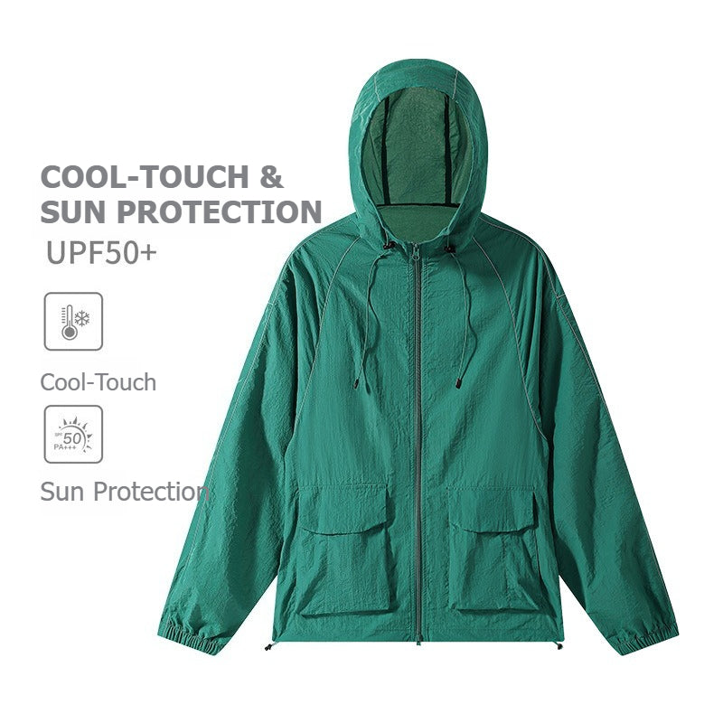 Wenhouu Reflective Insect‑Repellent Sun Protection Jacket