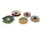 Evil Eye Brooch for Suits and Accessories