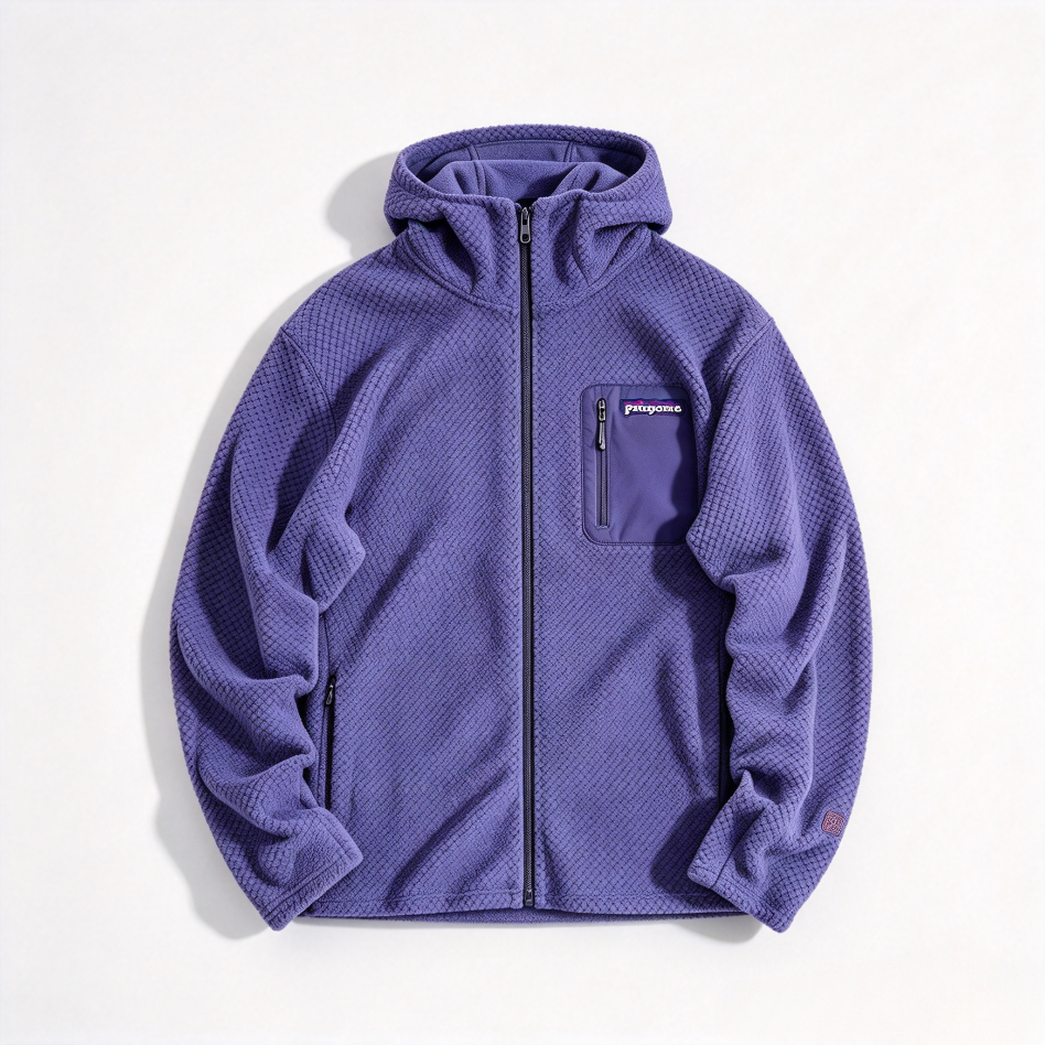 Patagonia R1 Air Full-Zip Hoody  Warm, Breathable Grid-Pattern Fleece