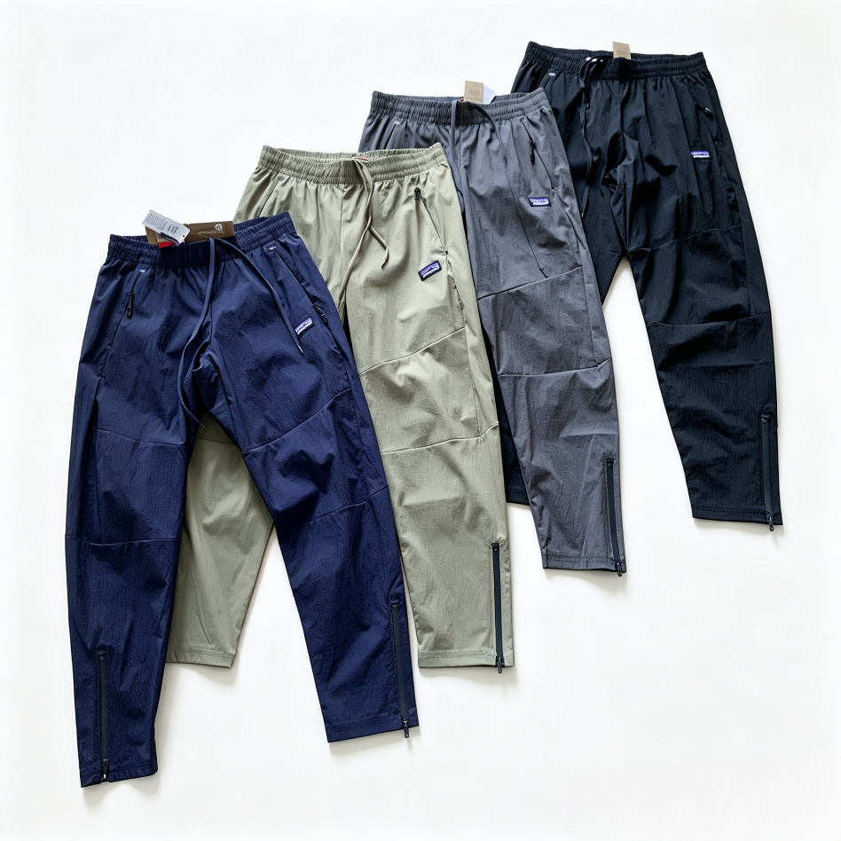Patagonia lightweight quick-drying anti-splash multi-zipper leggings