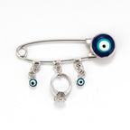 Evil Eye Brooch/Ball Pin