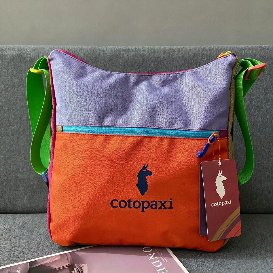 Cotopaxi Del Dia Style Color Block Crossbody 17L Tote Bag