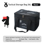 Camping tactical storage bag, outdoor with table board, portable sundries and equipment bag