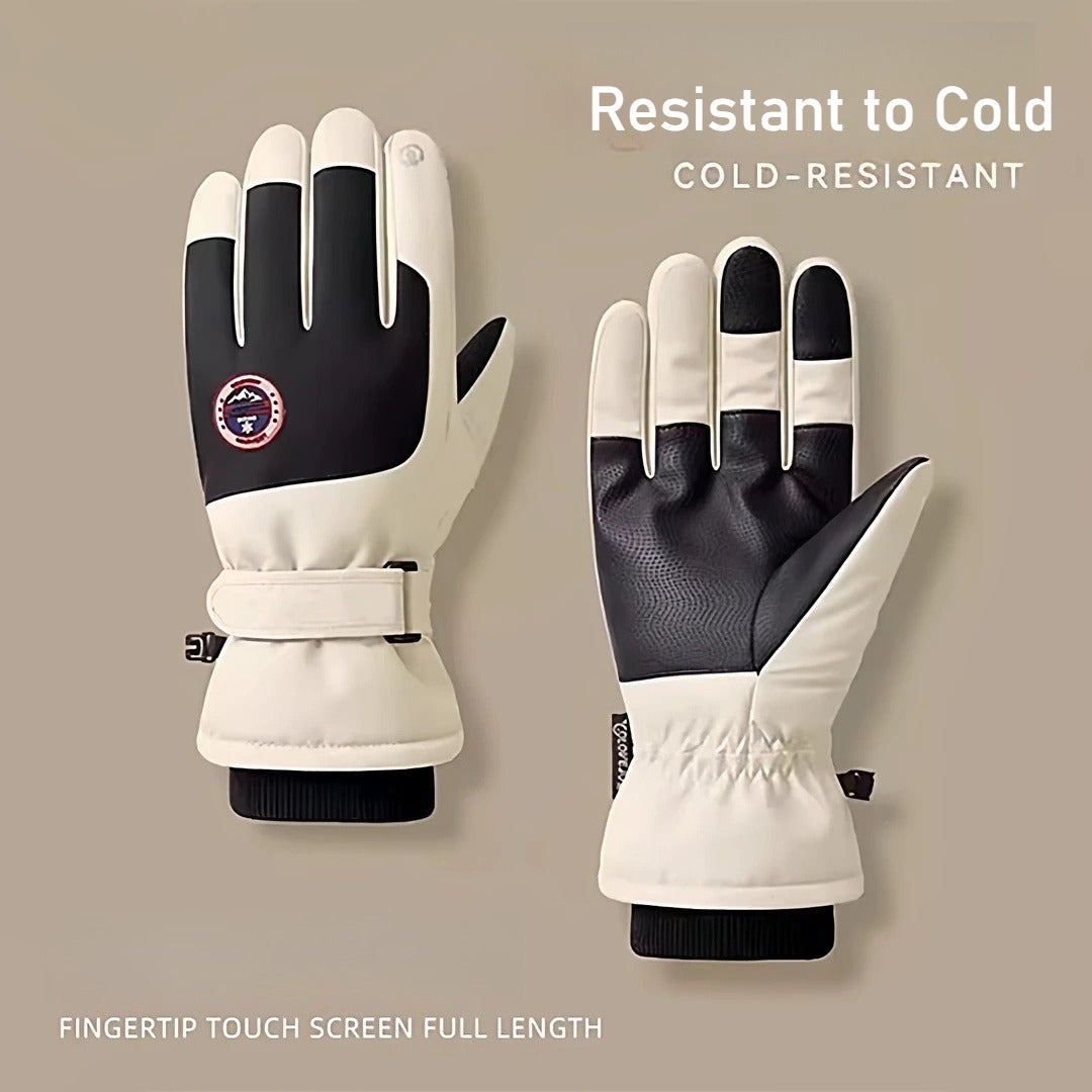 Thickened Winter Unisex Ski Gloves - Adult Hiking  E-Bike Use