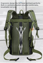 Premium lightweight outdoor backpack, large-capacity travel mountaineering bag