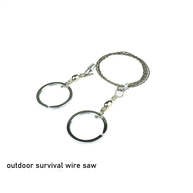 Kit de supervivencia SOS multifuncional: emergencias para acampar al aire libre y aventuras en la naturaleza.