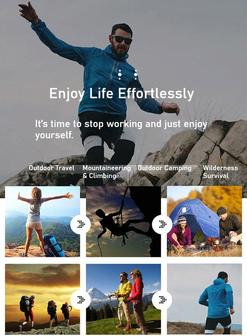 Outdoor hiking bag, hiking sports backpack, cycling leisure backpack 40L large capacity travel bag