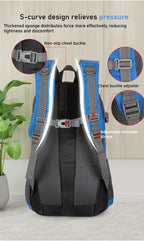 Outdoor hiking bag, hiking sports backpack, cycling leisure backpack 40L large capacity travel bag