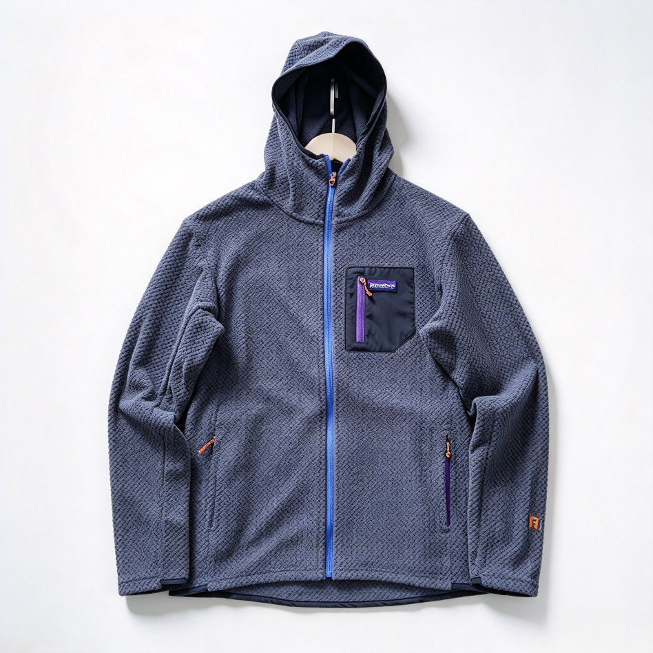 Patagonia R1 Air Full-Zip Hoody  Warm, Breathable Grid-Pattern Fleece