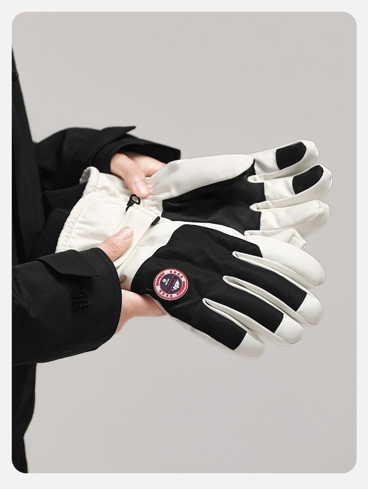 Thickened Winter Unisex Ski Gloves - Adult Hiking  E-Bike Use