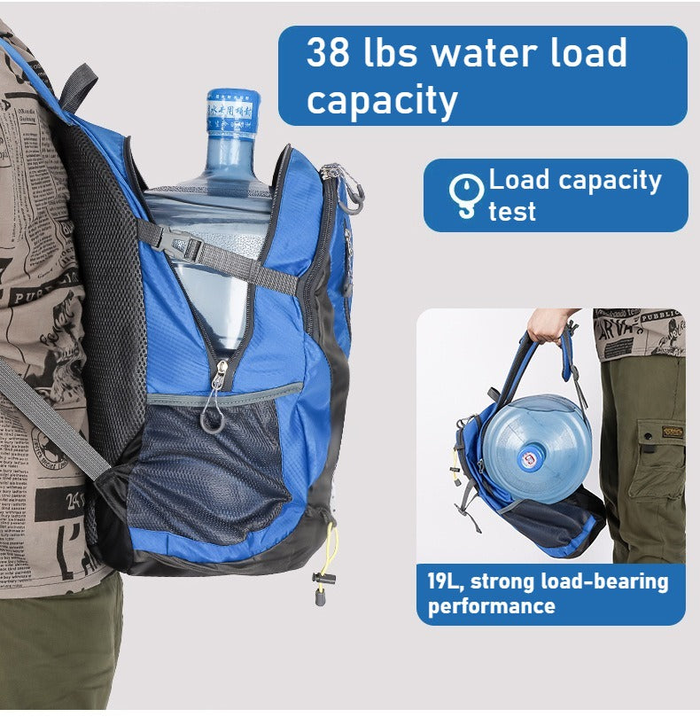Outdoor hiking bag, hiking sports backpack, cycling leisure backpack 40L large capacity travel bag