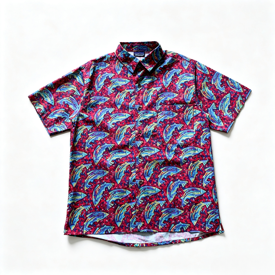 Patagonia Printed Short Sleeve Shirt - Sea Fish