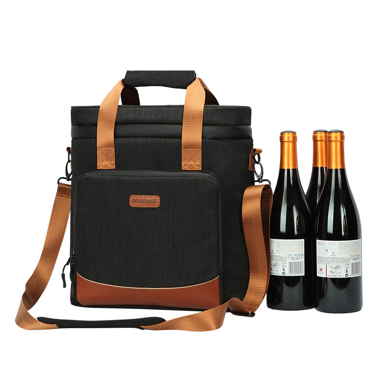 Insulated Wine Chilling Tote Bag