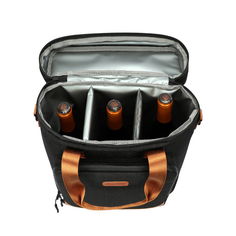 Insulated Wine Chilling Tote Bag