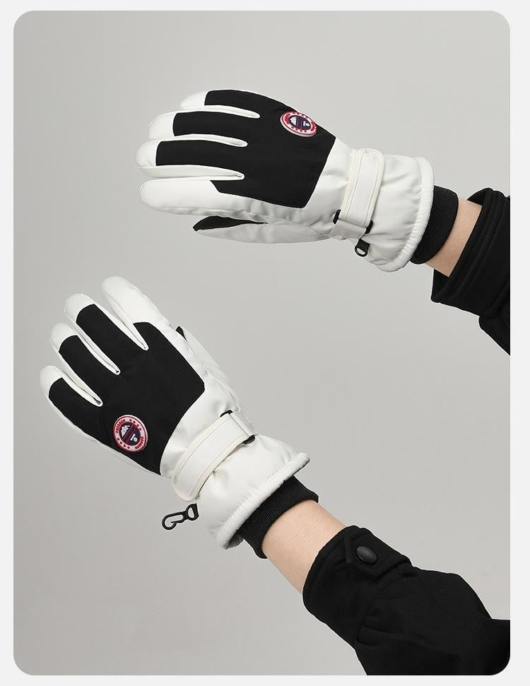 Thickened Winter Unisex Ski Gloves - Adult Hiking  E-Bike Use
