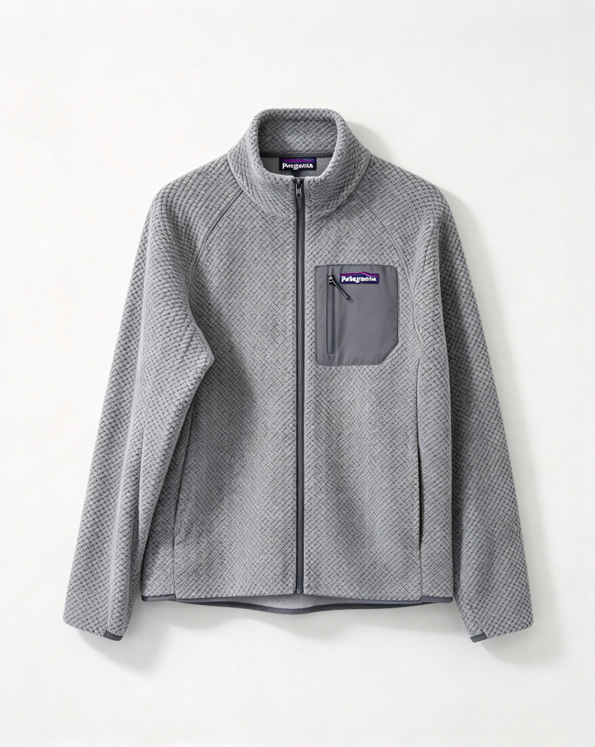 Patagonia R1 Air Full-Zip Hoody  Warm, Breathable Grid-Pattern Fleece