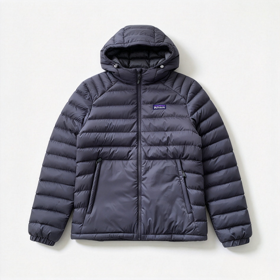 Patagonia Heat-Retent Outdoor Hooded Puffer Jacket
