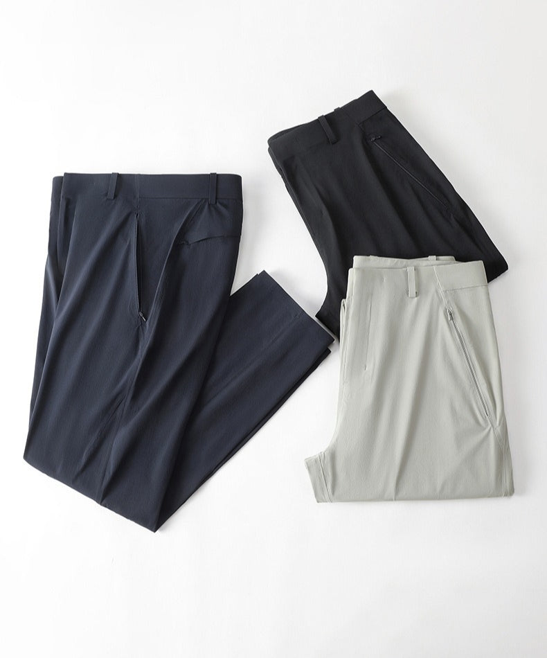 WENHOUU Men's Seam Sealed Waterproof Cool Touch Outdoor Pants