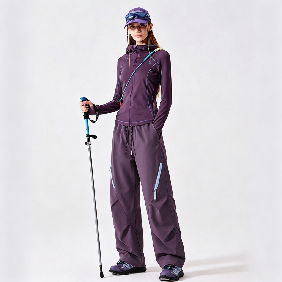 WENHOUU Unisex Warm Fleece‑Lined Hiking Pants, Waterproof Breathable Outdoor Trousers
