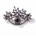 Alloy Demon Eye Brooch Clothing Accessories