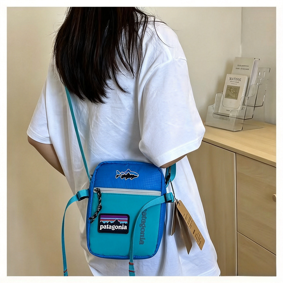 Patagonia Color Block Outdoor 1.5 L Crossbody Bag