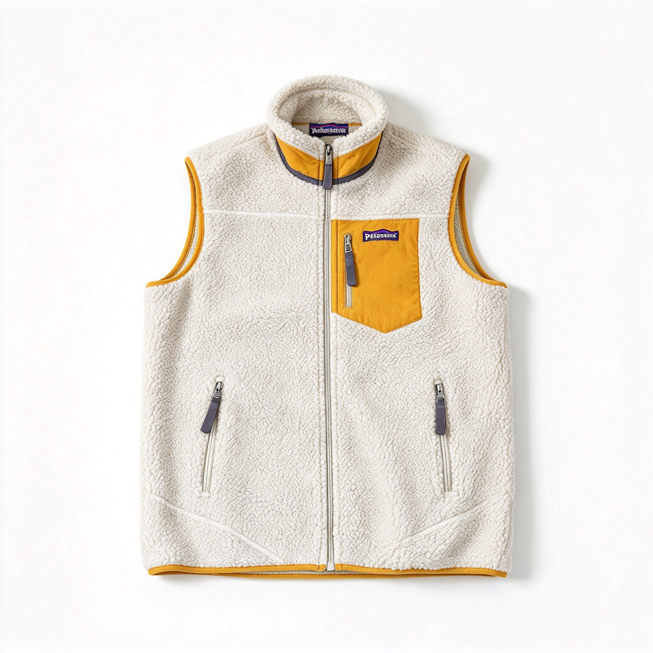 Patagonia Classic Retro-X Stand-Collar Fleece Zip Vest
