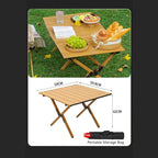 Portable Folding Table - For Camping Outdoor Beach Vendor Catering Use