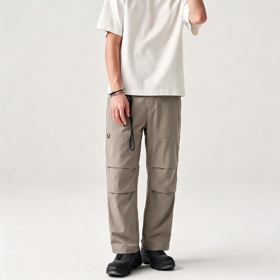 Wenhouu Men Waterproof Cool Touch Stretch Adjustable Outdoor Hiking Trekking Pants