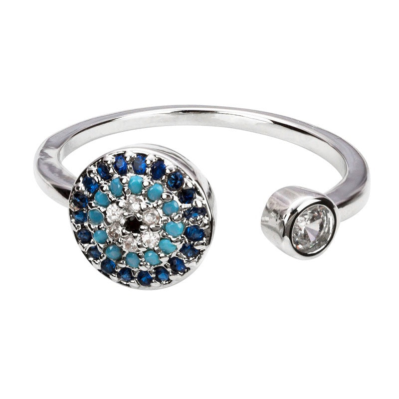 Adjustable opening Demon Eye Ring