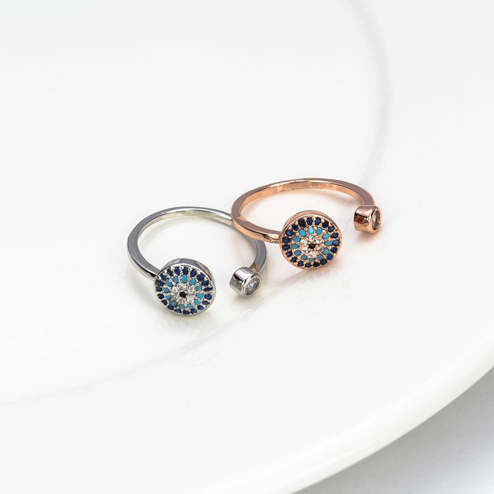 Adjustable opening Demon Eye Ring