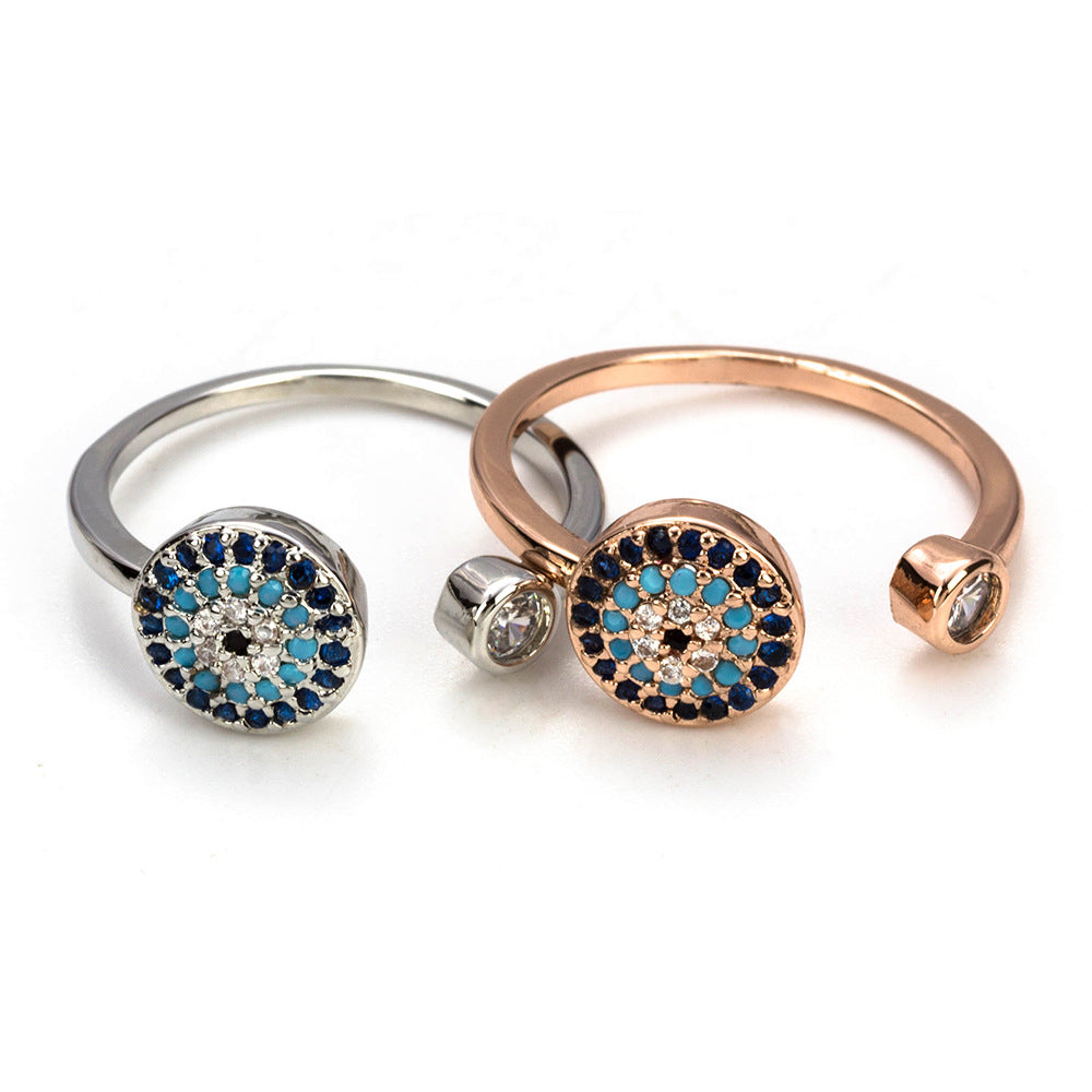 Adjustable opening Demon Eye Ring