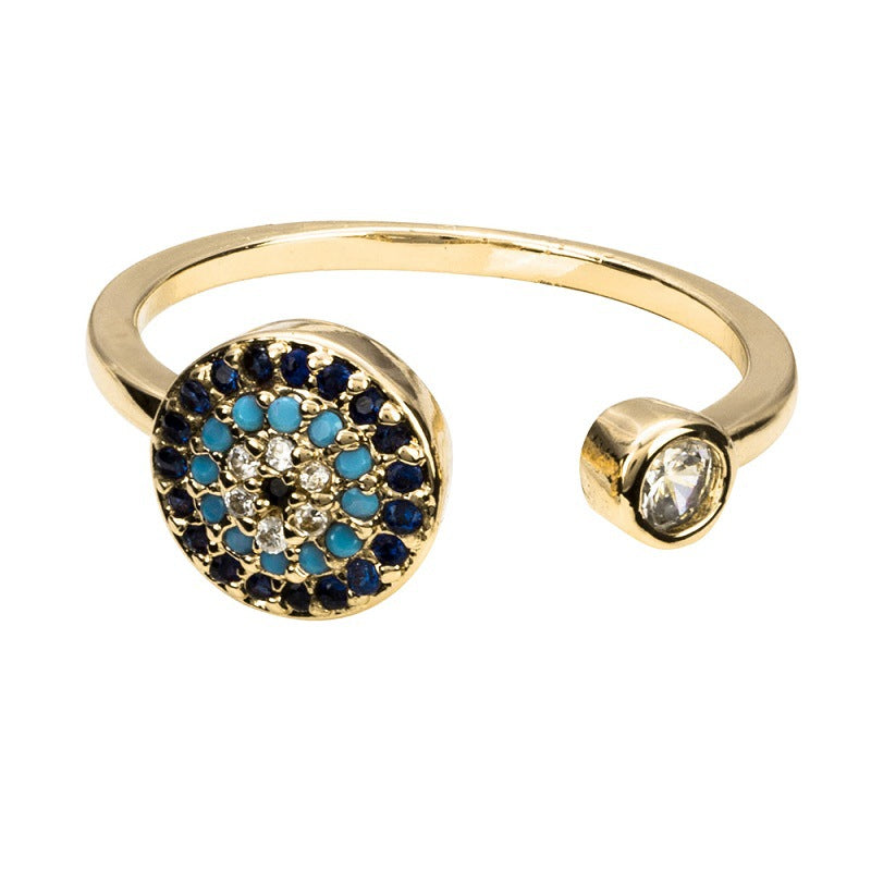 Adjustable opening Demon Eye Ring