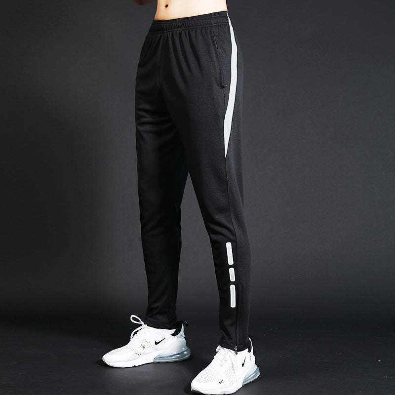 Basketball trousers men's casual trousers quick-drying trousers appearance trousers training trousers side three bars sports trousers football running trousers