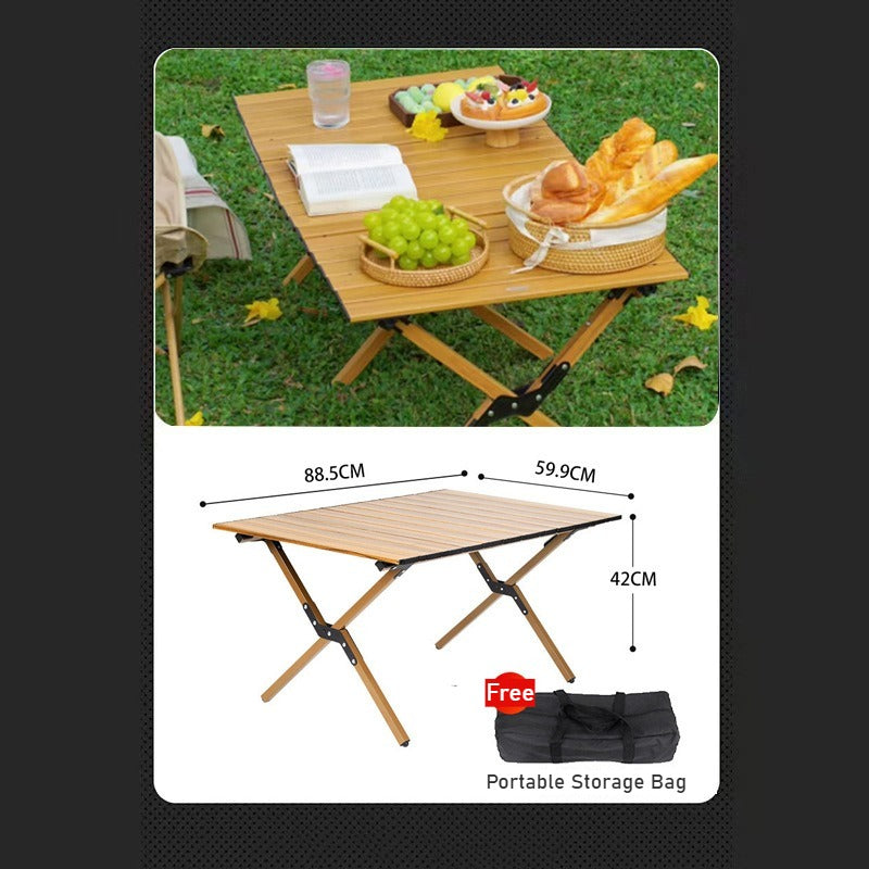 Portable Folding Table - For Camping Outdoor Beach Vendor Catering Use