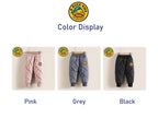 Cartoon shock pants, warm in autumn and winter, can be worn by boys and girls