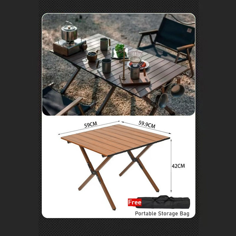 Portable Folding Table - For Camping Outdoor Beach Vendor Catering Use