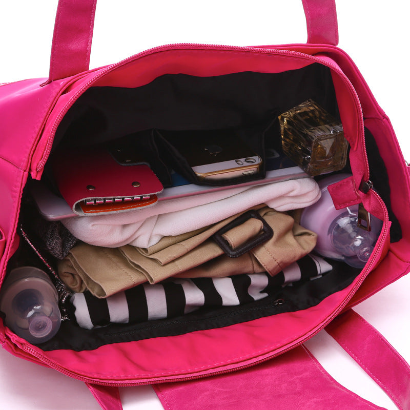 Mom bag large capacity multifunctional messenger baby bag