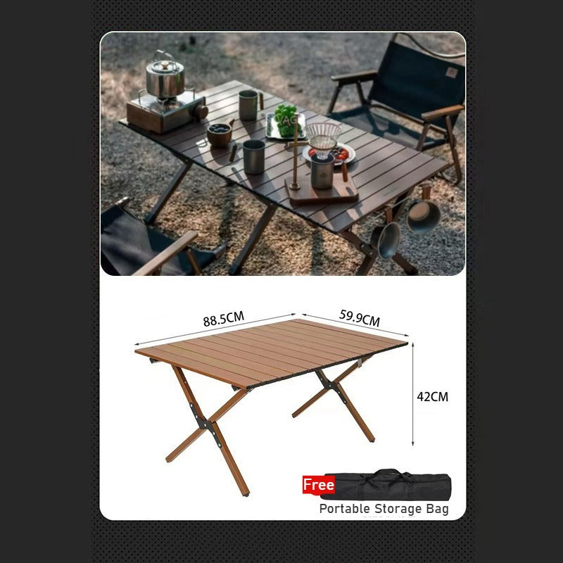 Portable Folding Table - For Camping Outdoor Beach Vendor Catering Use