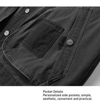 Spring and autumn casual men's jacket jacket fashion youth Japanese holiday two trendy men fashion versatile coat men