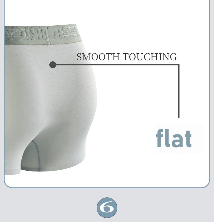 Men's Lenzing Modal underwear 7A pure cotton bacteriostatic crotch, breathable at mid-waist, flat-angle design